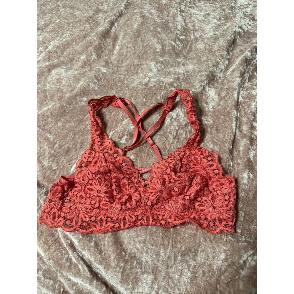 Victorias Secret Pink Lace Bralette
